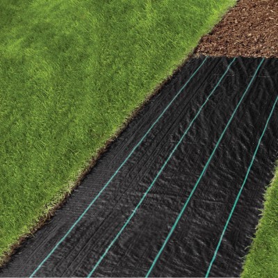 UV Stabilized Black Plastic PP Woven Ground Cover